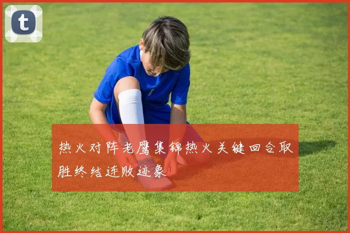 热火对阵老鹰集锦热火关键回合取胜终结连败迹象